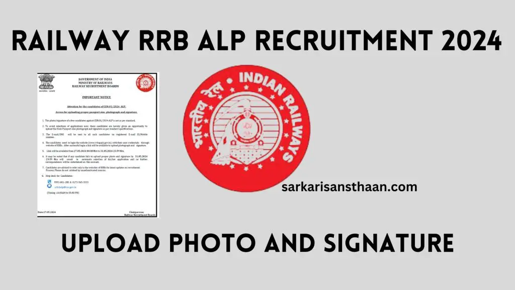 Railway RRB ALP Recruitment 2024