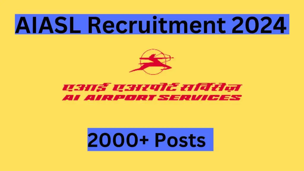 AIASL Recruitment 2024