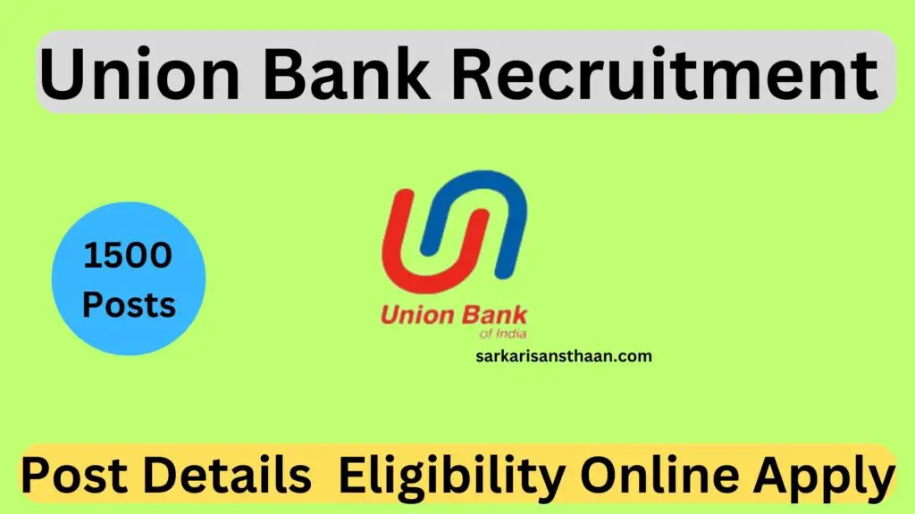 Union Bank Recruitment