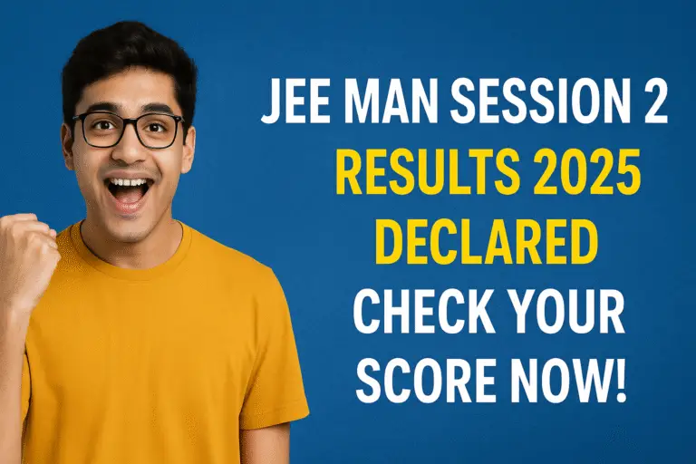 JEE Main Session 2 Results