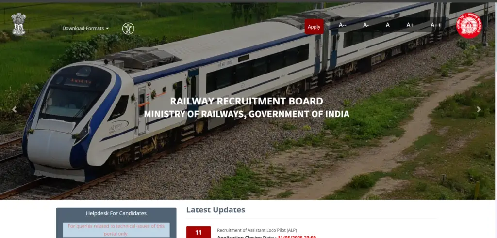 RRB ALP Recruitment 2025